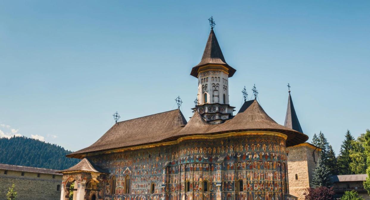Ferienwohnung Luxury Bucovina Gura Humorului Exterior foto